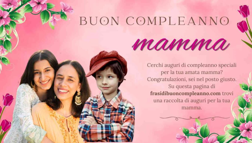 buon compleanno mamma